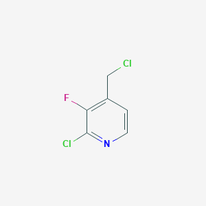 2-Chloro-4-chloromethyl-3-fluoropyridine 2-Chloro-4-chloromethyl-3-fluoropyridine