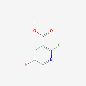 3-PYRIDINECARBOXYLIC ACID, 2-CHLORO-5-FLUORO-, METHYL ESTER 3-PYRIDINECARBOXYLIC ACID, 2-CHLORO-5-FLUORO-, METHYL ESTER