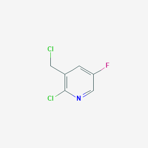 2-Chloro-3-chloromethyl-5-fluoropyridine 2-Chloro-3-chloromethyl-5-fluoropyridine
