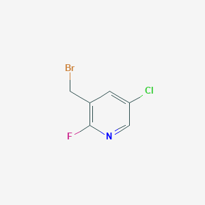 3-Bromomethyl-5-chloro-2-fluoropyridine 3-Bromomethyl-5-chloro-2-fluoropyridine