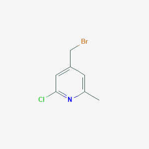 4-Bromomethyl-2-chloro-6-methylpyridine 4-Bromomethyl-2-chloro-6-methylpyridine