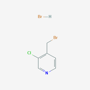 燩yridine, 4-(bromomethyl)-3-chloro-, hydrobromide (1:1) 