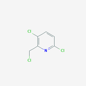 3,6-dichloro-2-(chloromethyl)pyridine 