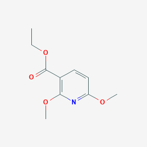ethyl 2,6-dimethoxypyridine-3-carboxylate ethyl 2,6-dimethoxypyridine-3-carboxylate