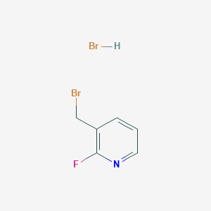 Pyridine, 3-(bromomethyl)-2-fluoro-, hydrobromide (1:1) 