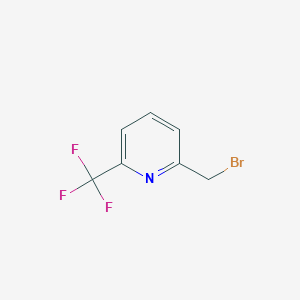 Pyridine, 2-(bromomethyl)-6-(trifluoromethyl)- 