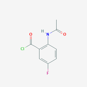 Benzoyl chloride, 2-(acetylamino)-5-fluoro-