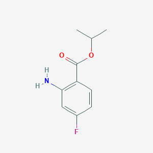 Benzoic acid, 2-amino-4-fluoro-, 1-methylethyl ester 