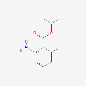 燘enzoic acid, 2-amino-6-fluoro-, 1-methylethyl ester 