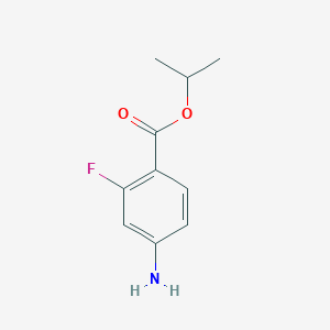propan-2-yl 4-amino-2-fluorobenzoate 