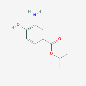 Benzoic acid, 3-amino-4-hydroxy-, 1-methylethyl ester 