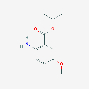 Benzoic acid, 2-amino-5-methoxy-, 1-methylethyl ester 