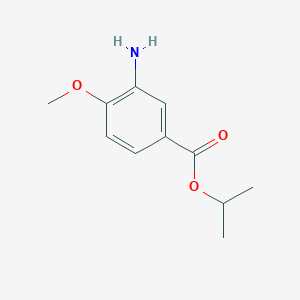 Benzoic acid, 3-amino-4-methoxy-, 1-methylethyl ester 