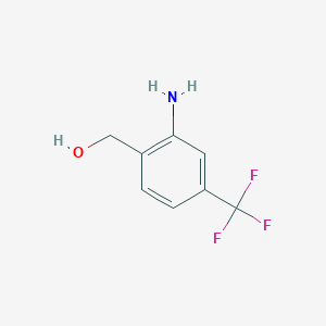 2-Amino-4-(trifluoromethyl)benzenemethanol 