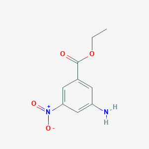 3-Amino-5-nitro-benzoic acid ethyl ester 