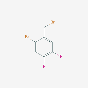 2-Bromo-4,5-difluorobenzyl bromide 