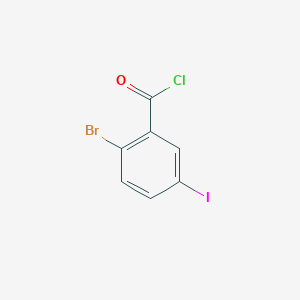 2-Bromo-5-iodobenzoyl chloride 