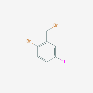 2-Bromo-5-iodobenzyl bromide 
