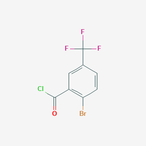 2-Bromo-5-(trifluoromethyl)benzoyl chloride 