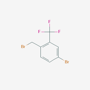 4-Bromo-2-(trifluoromethyl)benzyl bromide 