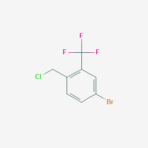 4-Bromo-2-(trifluoromethyl)benzyl chloride 