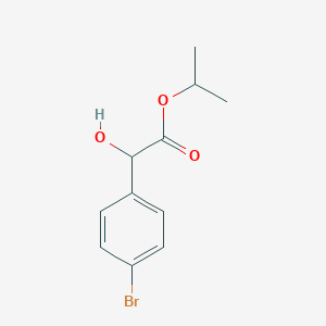 Benzeneacetic acid, 4-bromo-alpha-hydroxy-, 1-methylethyl ester