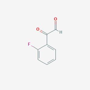 Benzeneacetaldehyde, 2-fluoro-alpha-oxo-  