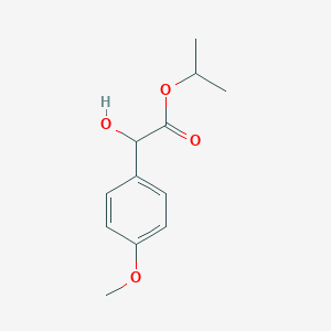 Benzeneacetic acid, alpha-hydroxy-4-methoxy-, 1-methylethyl ester