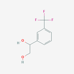 1,2-Ethanediol, 1-[3-(trifluoromethyl)phenyl]- 
