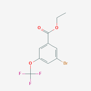 燘enzoic acid, 3-bromo-5-(trifluoromethoxy)-, ethyl ester