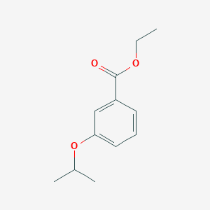 Benzoic acid, 3-(1-methylethoxy)-, ethyl ester 