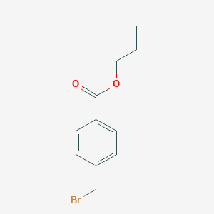 燘enzoic acid, 4-(bromomethyl)-, propyl ester 