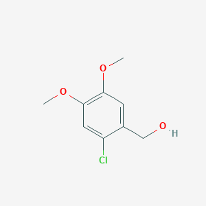 Benzenemethanol, 2-chloro-4,5-dimethoxy- 