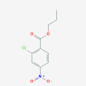 Benzoic acid, 2-chloro-4-nitro-, propyl ester 