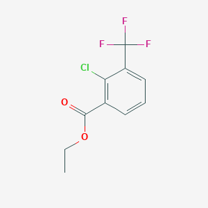 Benzoic acid, 2-chloro-3-(trifluoromethyl)-, ethyl ester 