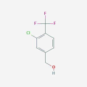 牋3-Chloro-4-(trifluoromethyl)benzyl alcohol 