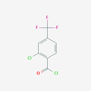 BENZOYL CHLORIDE, 2-CHLORO-4-(TRIFLUOROMETHYL)- 