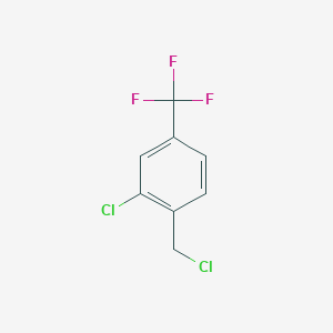 燘ENZENE, 2-CHLORO-1-(CHLOROMETHYL)-4-(TRIFLUOROMETHYL)- 