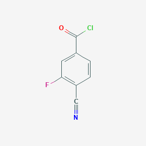 4-Cyano-3-fluorobenzoyl chloride 