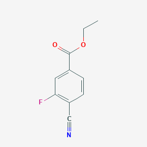 Ethyl 4-cyano-3-fluorobenzenecarboxylate 