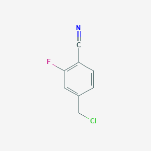 4-Cyano-3-fluorobenzyl chloride 