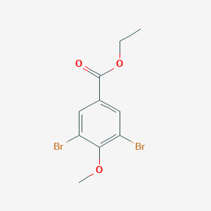 Benzoic acid, 3,5-dibromo-4-methoxy-, ethyl ester Benzoic acid, 3,5-dibromo-4-methoxy-, ethyl ester