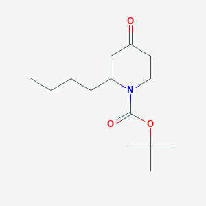 1-Boc-2-n-butyl-piperidin-4-one  