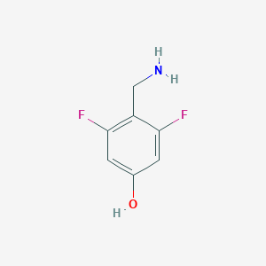 4-(aminomethyl)-3,5-difluorophenol 4-(aminomethyl)-3,5-difluorophenol