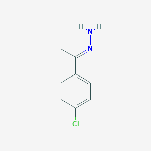 [1-(4-chlorophenyl)ethylidene]hydrazine 