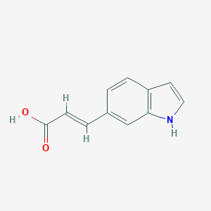 3-(1H-Indol-6-yl)-acrylic acid 3-(1H-Indol-6-yl)-acrylic acid