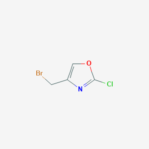 4-(Bromomethyl)-2-chlorooxazole 4-(Bromomethyl)-2-chlorooxazole