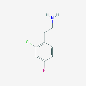 2-(2-CHLORO-4-FLUOROPHENYL)ETHANAMINE 2-(2-CHLORO-4-FLUOROPHENYL)ETHANAMINE