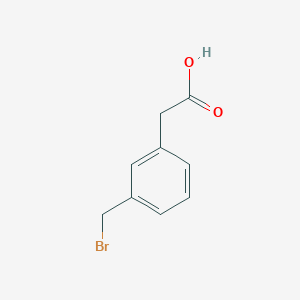 BENZENEACETIC ACID, 3-(BROMOMETHYL)-, BENZENEACETIC ACID, 3-(BROMOMETHYL)-,