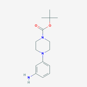 tert-Butyl 4-(3-aminophenyl)piperazine-1-carboxylate 